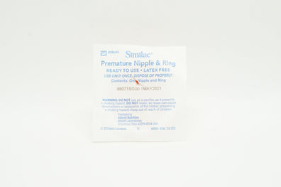 Abbott 88071SG00 Similac Premature Nipple & Ring